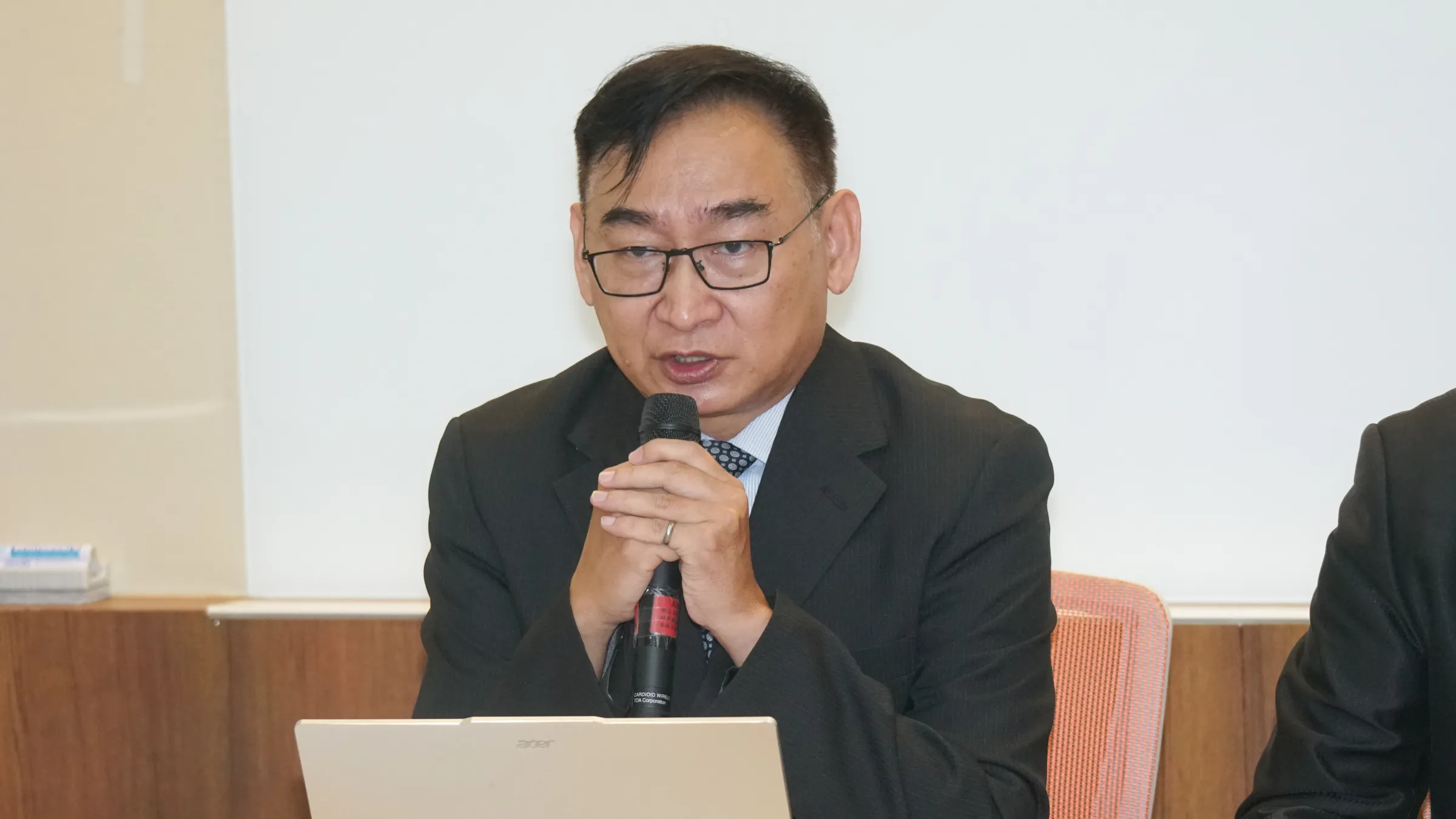 周宇平氏（画像）は、台湾軍が日本にデータセンターを構築する場合、一度にすべてのデータを移管する可能性は低いと見ている。（資料写真、蔡親傑撮影）
