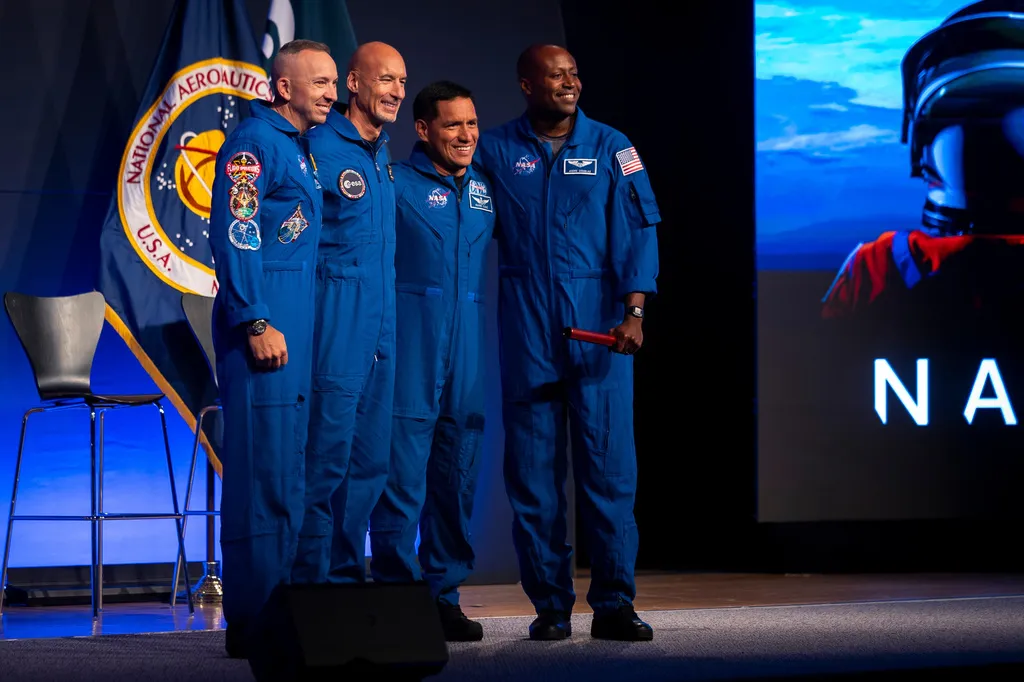 美國航太總署（NASA）公佈阿提米絲3號四名太空人。（美聯社）