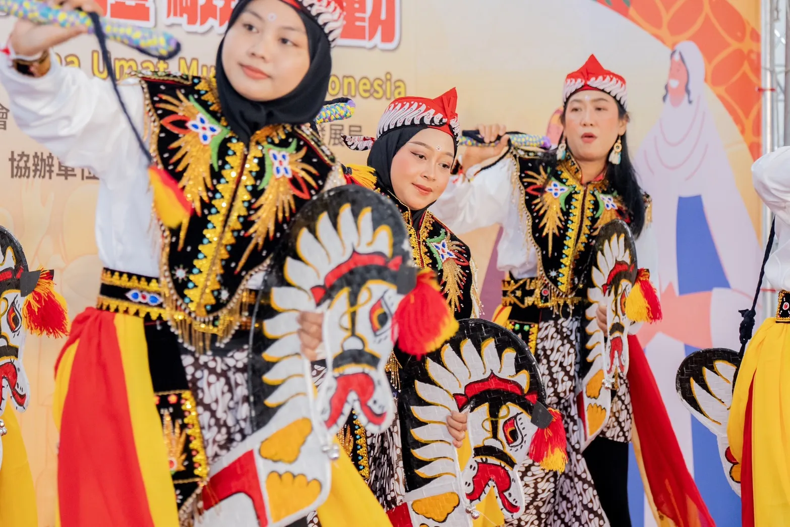 印尼爪哇竹馬舞。（圖／桃園市政府提供）