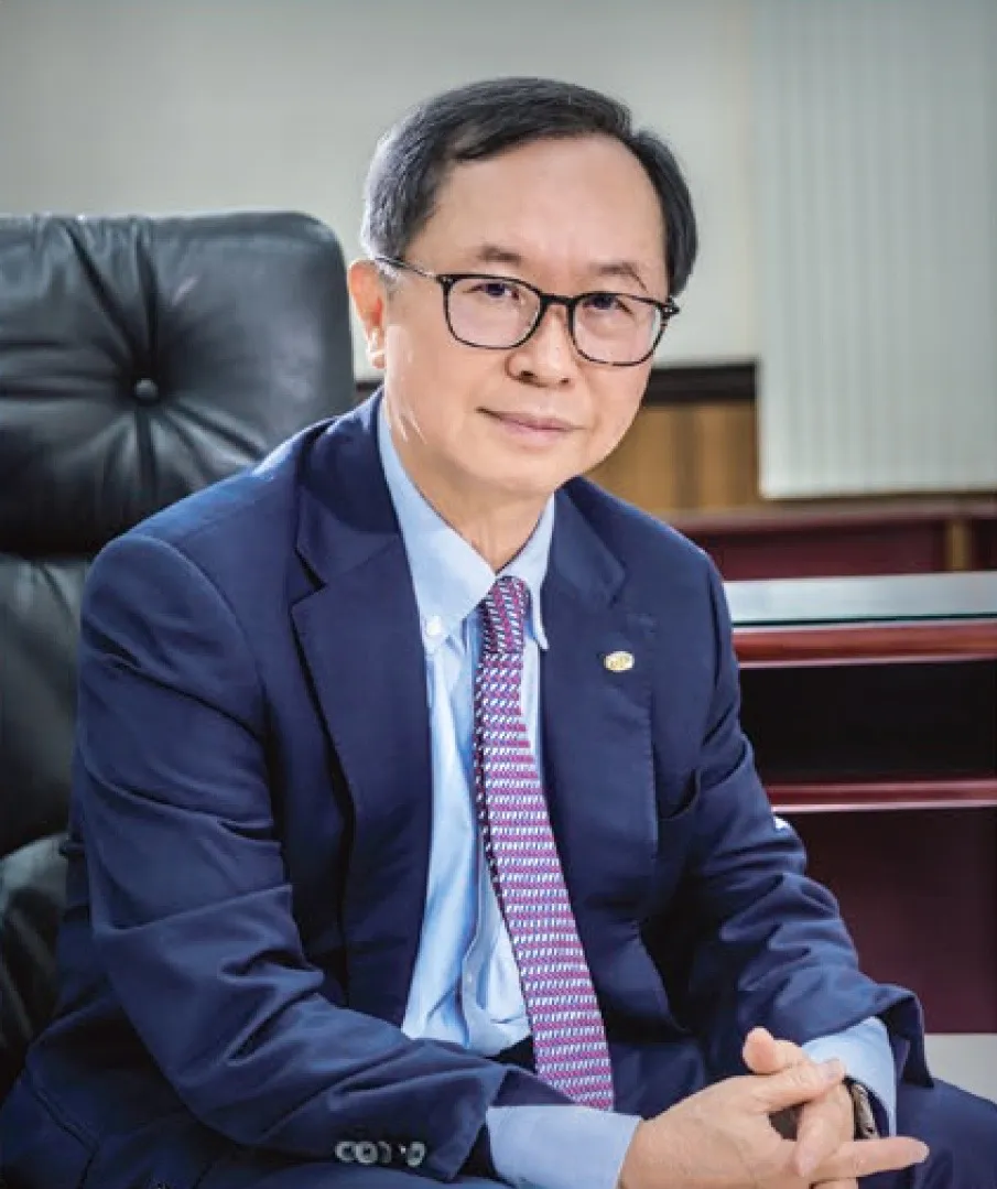 三信商銀董事長廖松岳。（截圖自113年度年報）