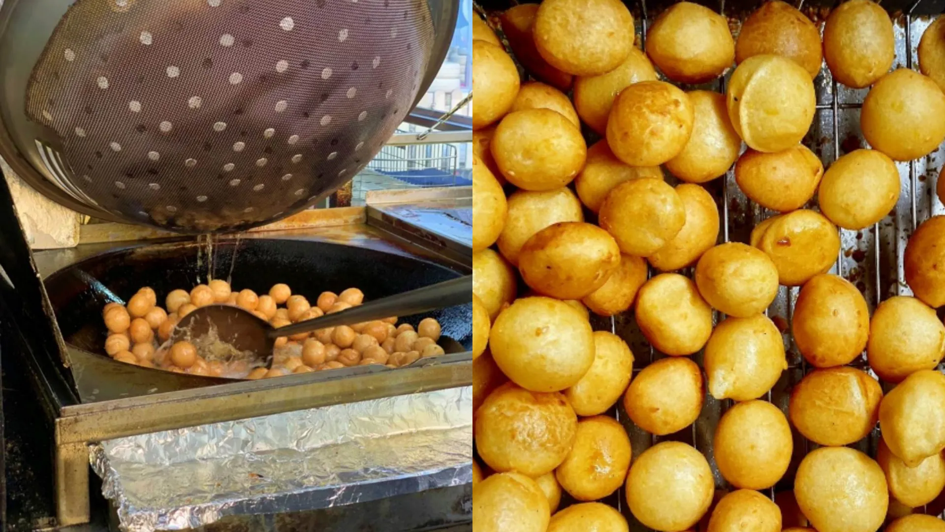 草鞋墩夜市美食｜真好吃地瓜球（圖／草鞋墩人文觀光夜市）