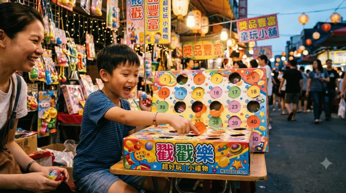 台灣最強懷舊玩具No.10 戳戳樂（示意圖／Gemini）