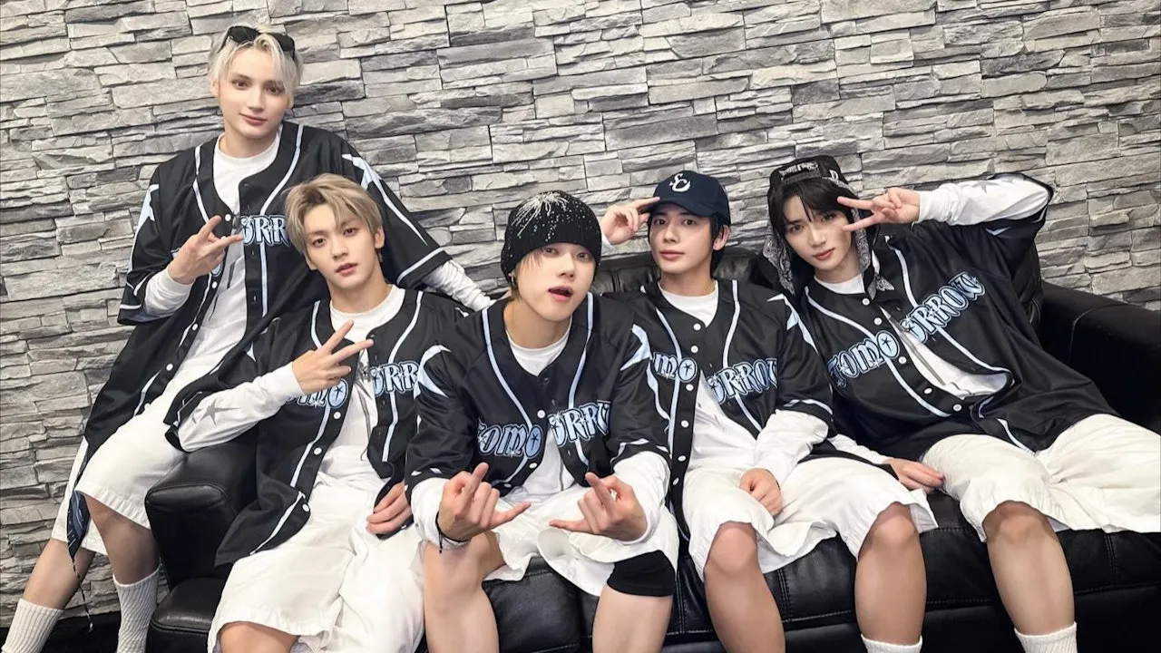 2026最新K-POP男團人氣榜第5名：TOMORROW X TOGETHER（圖／取自FB@TOMORROW X TOGETHER）