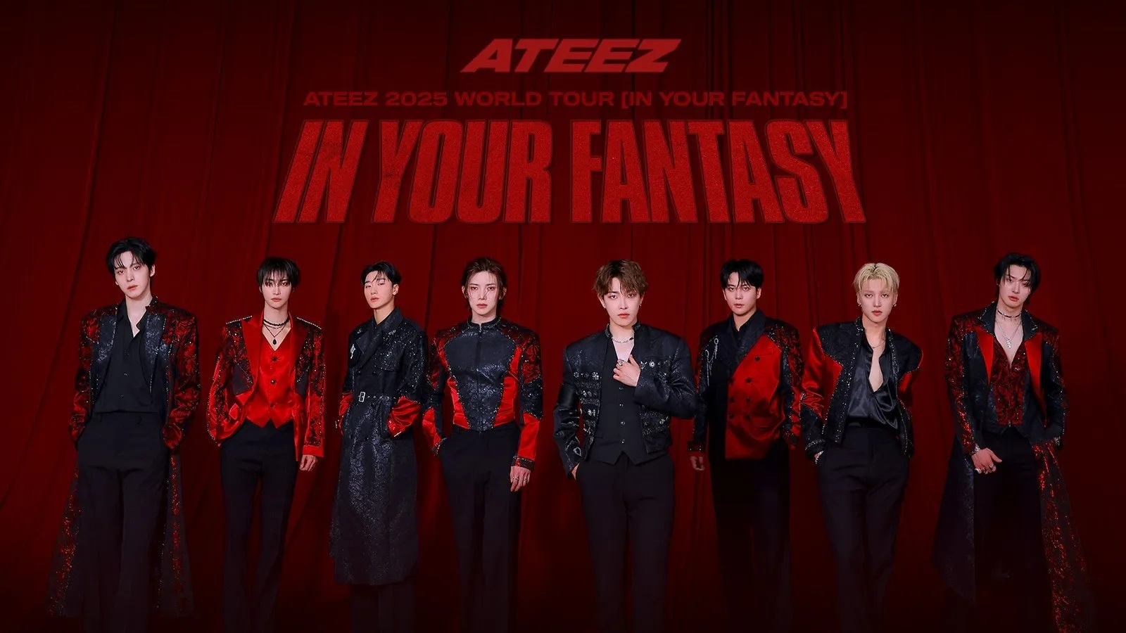 2026最新K-POP男團人氣榜第10名：ATEEZ（圖／取自FB@ATEEZ）