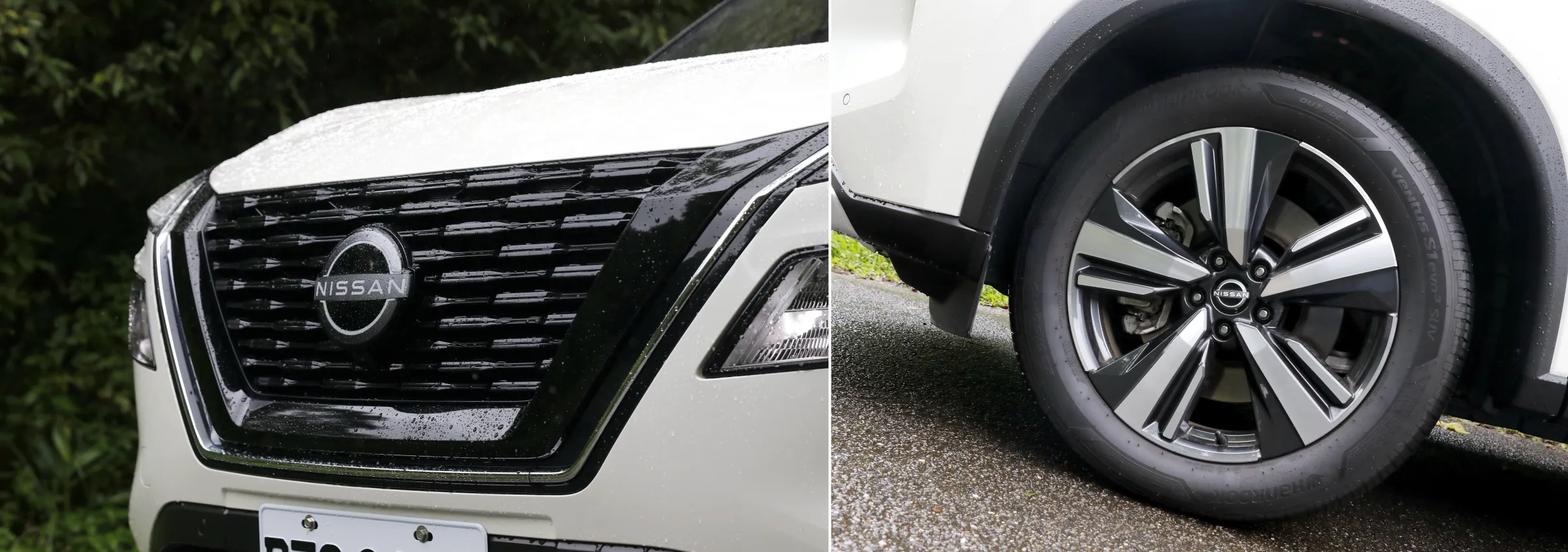 X-Trail e-Power配備黑色鋼琴烤漆V-Motion水箱護罩及19吋切削式鋁合金輪圈。