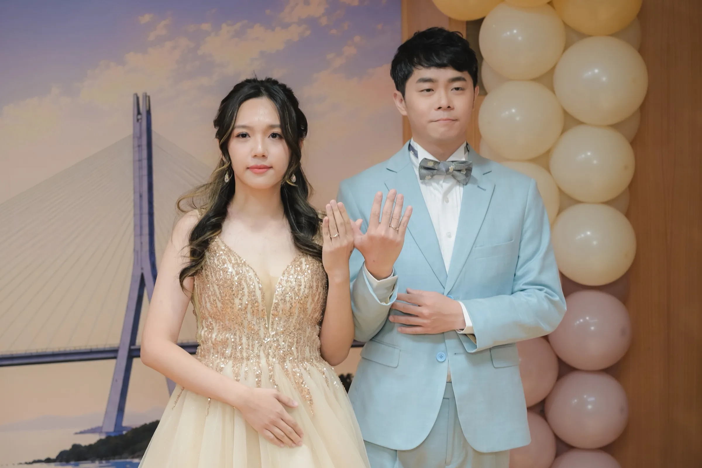 今年聯合婚禮正取者可手作專屬對戒，編織彼此的指尖承諾與浪漫回憶。（圖/新北市政府）