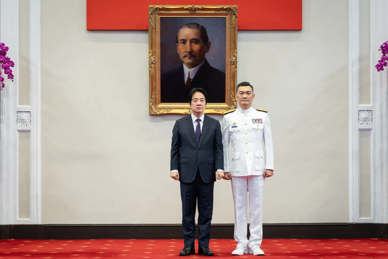 20260620-海軍陸戰隊參謀長顏志龍少將。（總統府提供）