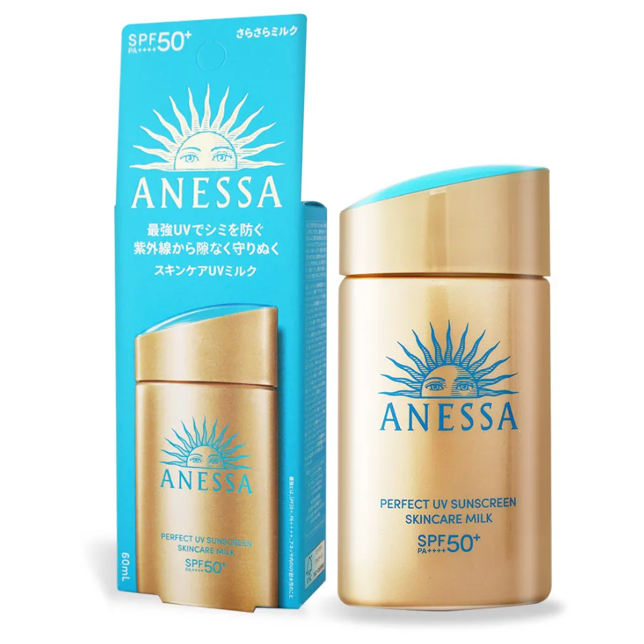 PTT/Dcard開架臉部防曬推薦2. ANESSA安耐曬金鑽高效防曬露NA 5X（圖／取自官網）