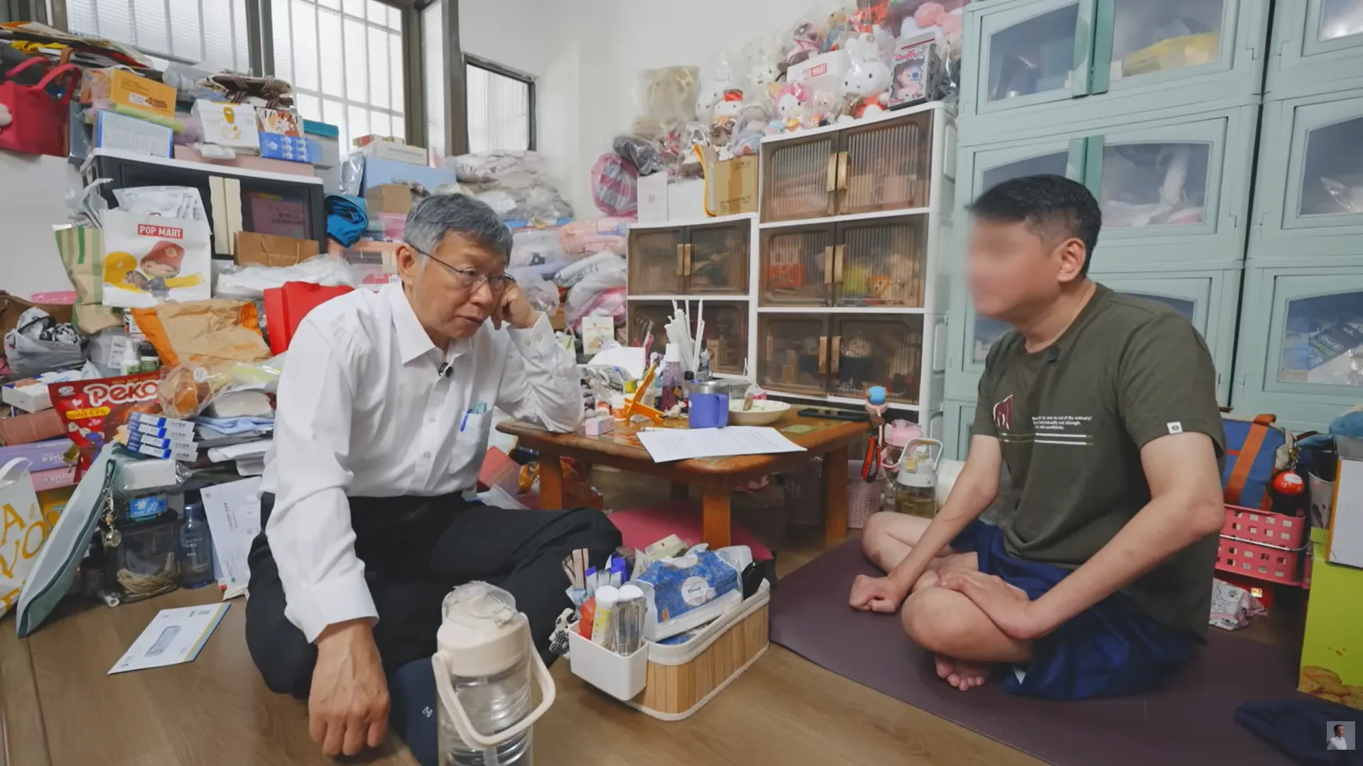 民眾黨前主席柯文哲針對安樂死議題發表影片，與一對罕病姐弟對談，而弟弟決定赴瑞士安樂死。（取自柯文哲Youtube）
