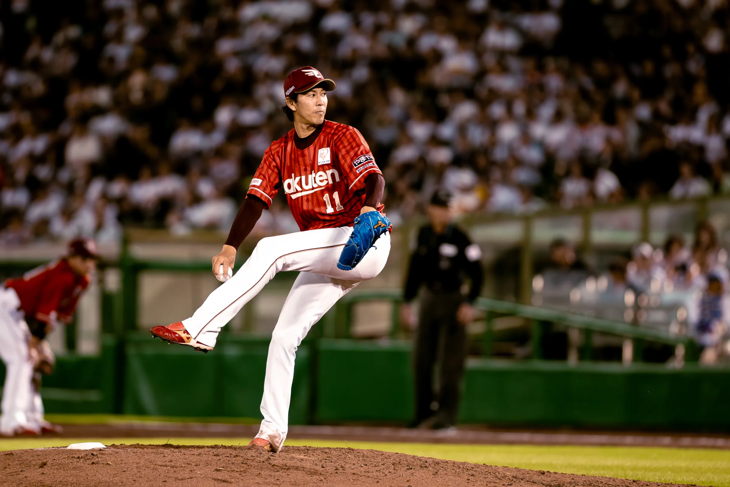 岸孝之は7回3安打1失点、無四球の好投で今季2勝目。