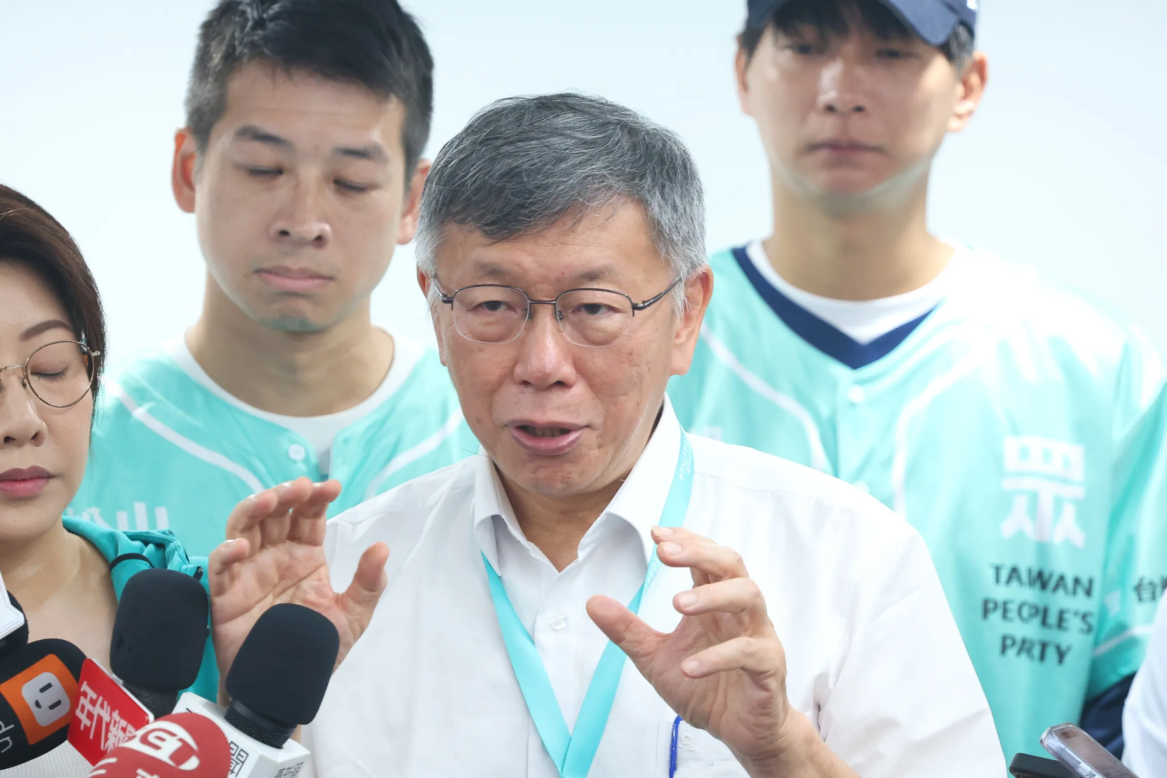 20260628-民眾黨創黨主席柯文哲28日出席零距離同樂會。（顏麟宇攝）