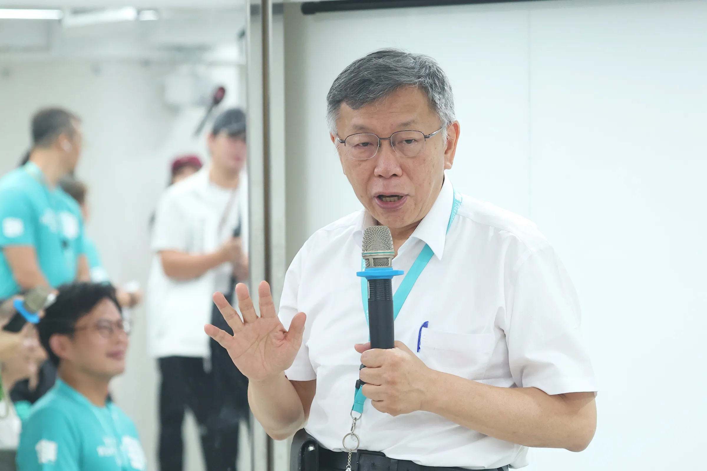 20260628-民眾黨創黨主席柯文哲28日出席零距離同樂會。（顏麟宇攝）