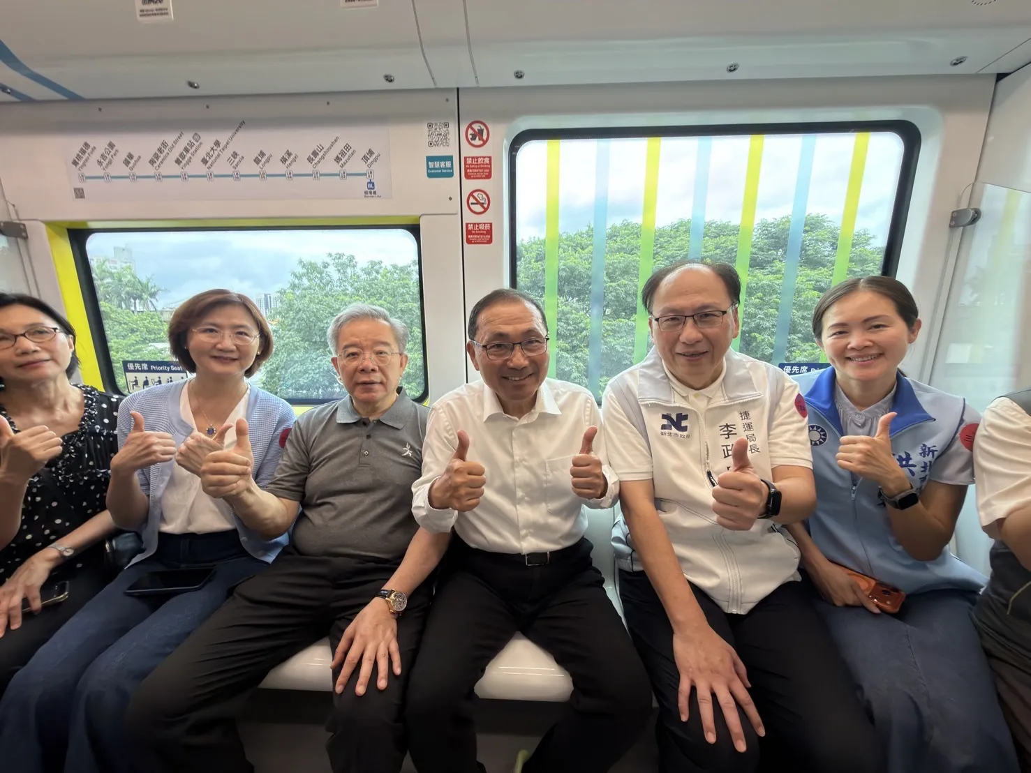 圖説：彩繪主題列車開箱（ 圖/新北捷運工程局 提供）