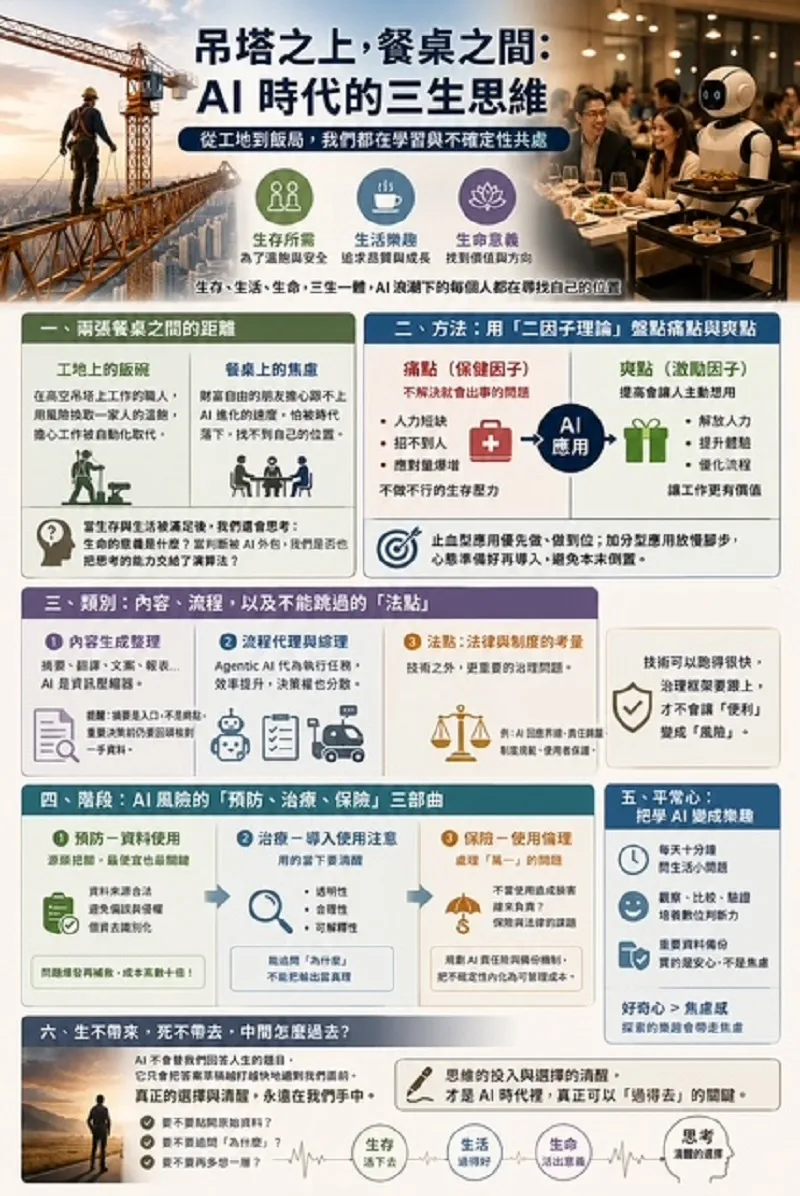AI時代的三生思維