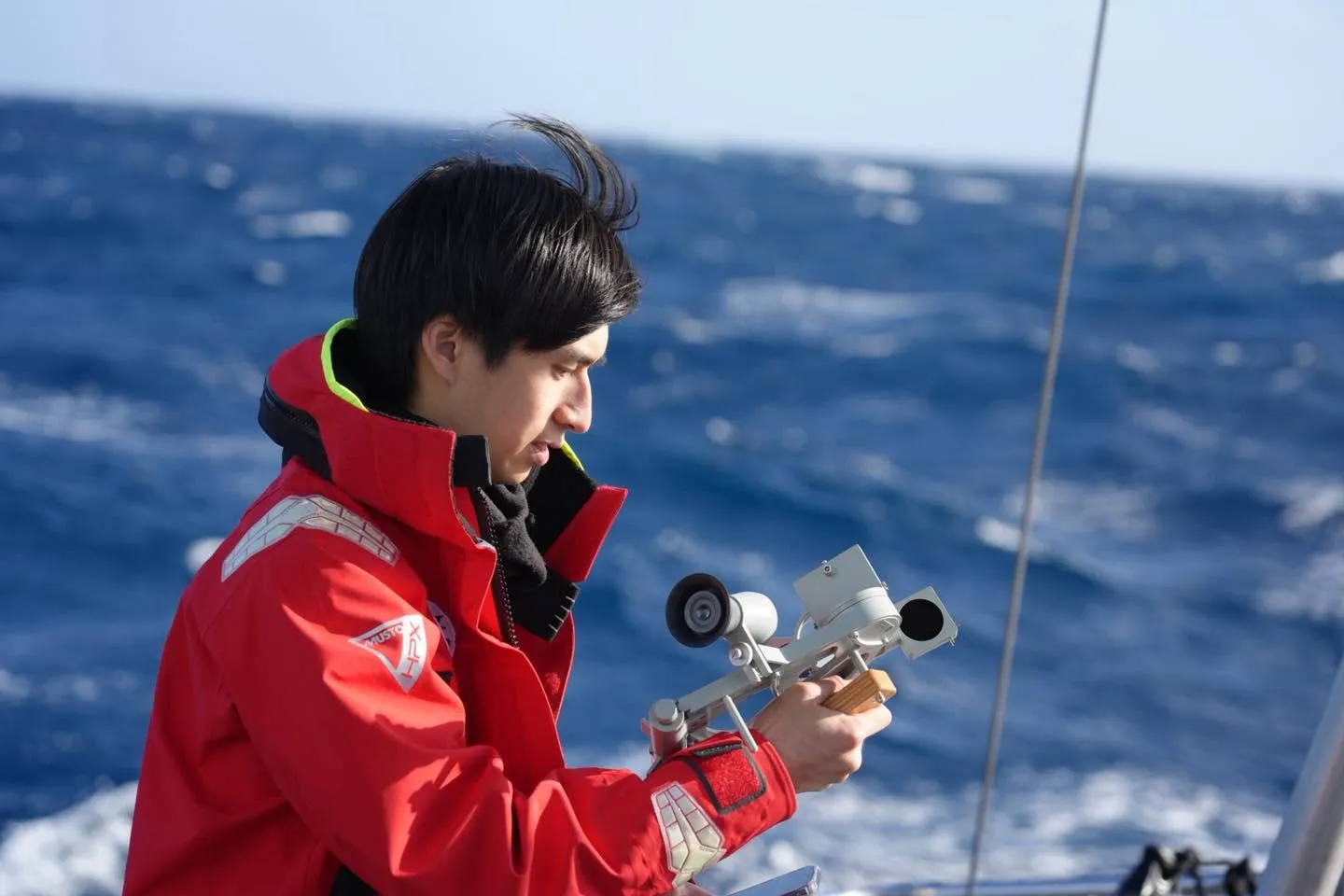 年僅23歲的台灣航海探險家陳懷璞完成年僅23歲的台灣航海探險家陳懷璞，但存有旅途中的珍貴影像的硬碟卻遭竊。（翻攝自臉書最快樂的探險家懷璞）