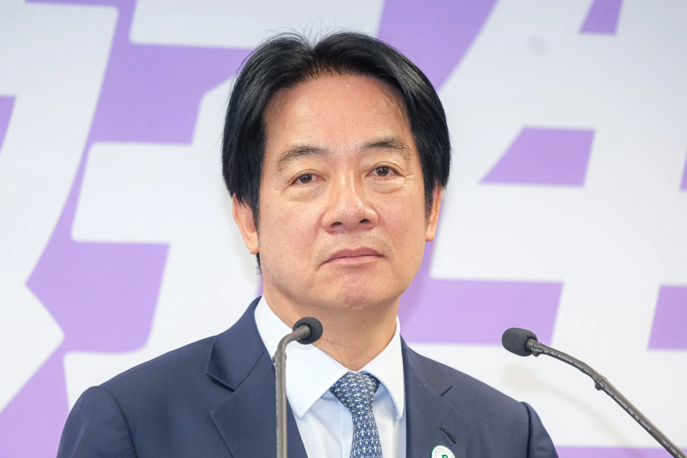 20260701-民進黨1日於中央黨部召開「台灣好生活」民進黨2026地方選舉政績暨共同政見發布記者會，圖為總統暨民進黨主席賴清德。（劉偉宏攝）