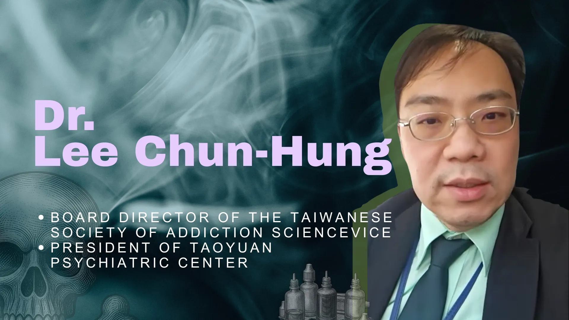 Dr. Lee Chun-hung, a board director of the Taiwanese Society of Addiction Science, told Storm Media in an interview that the drug's pharmacology is precisely what makes it marketable. (Photo: Chang Yu-ping)
