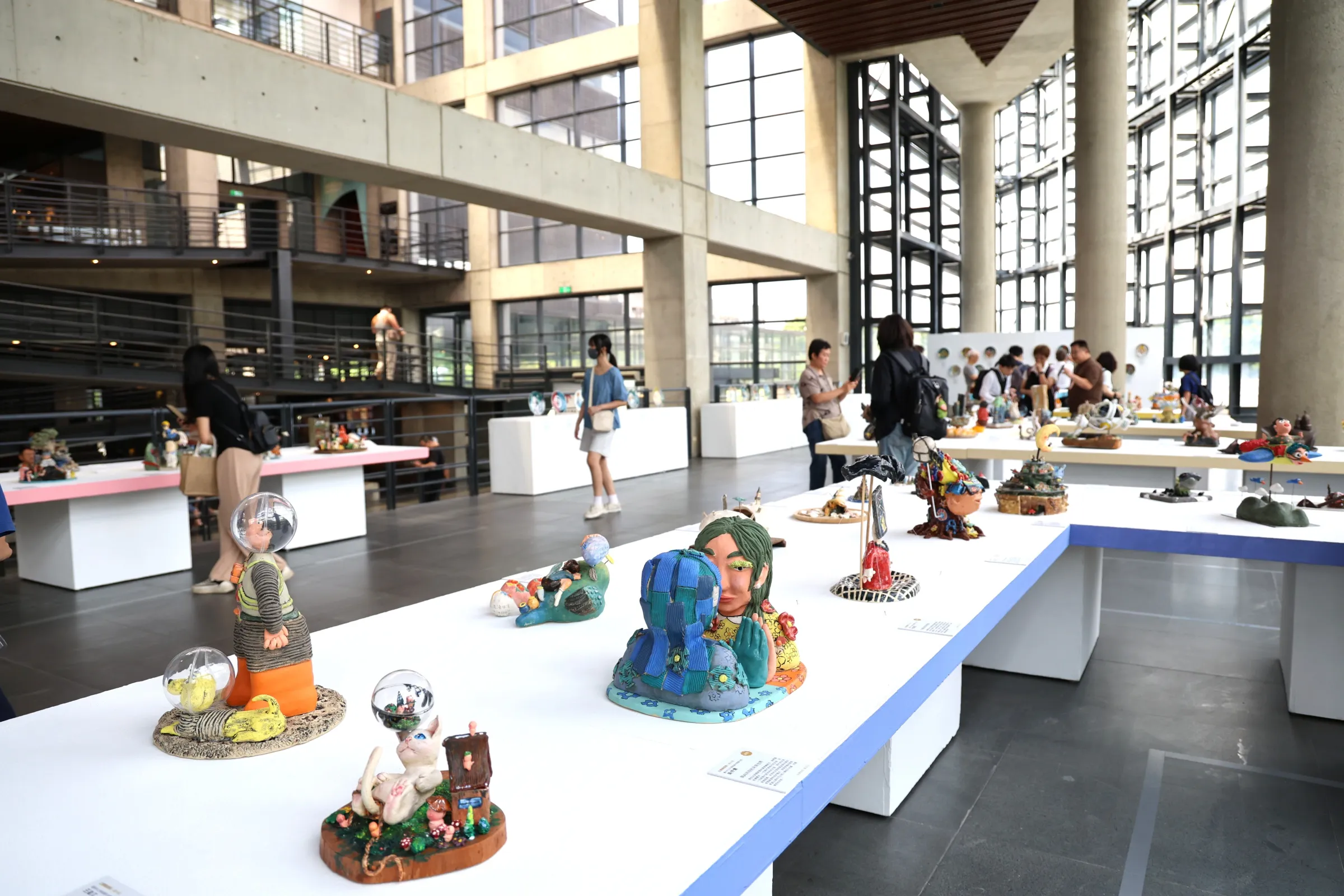 「2026全國兒少陶藝獎」即日起至7月26日於陶博館1樓陽光特展室展出。（圖/陶博館提供）