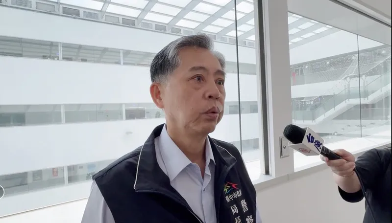 矢板明夫遭攻擊　警查犯嫌手機通聯釐清 印太戰略智庫執行長矢板明夫6日在台中市遭廖姓中國籍持香港護照男子攻擊，台中市政府警察局長吳敬田（圖）7日表示，將查犯嫌手機通聯解析事證，清查是否有在地人士協力與犯案動機。中央社記者郝雪卿攝 115年7月7日