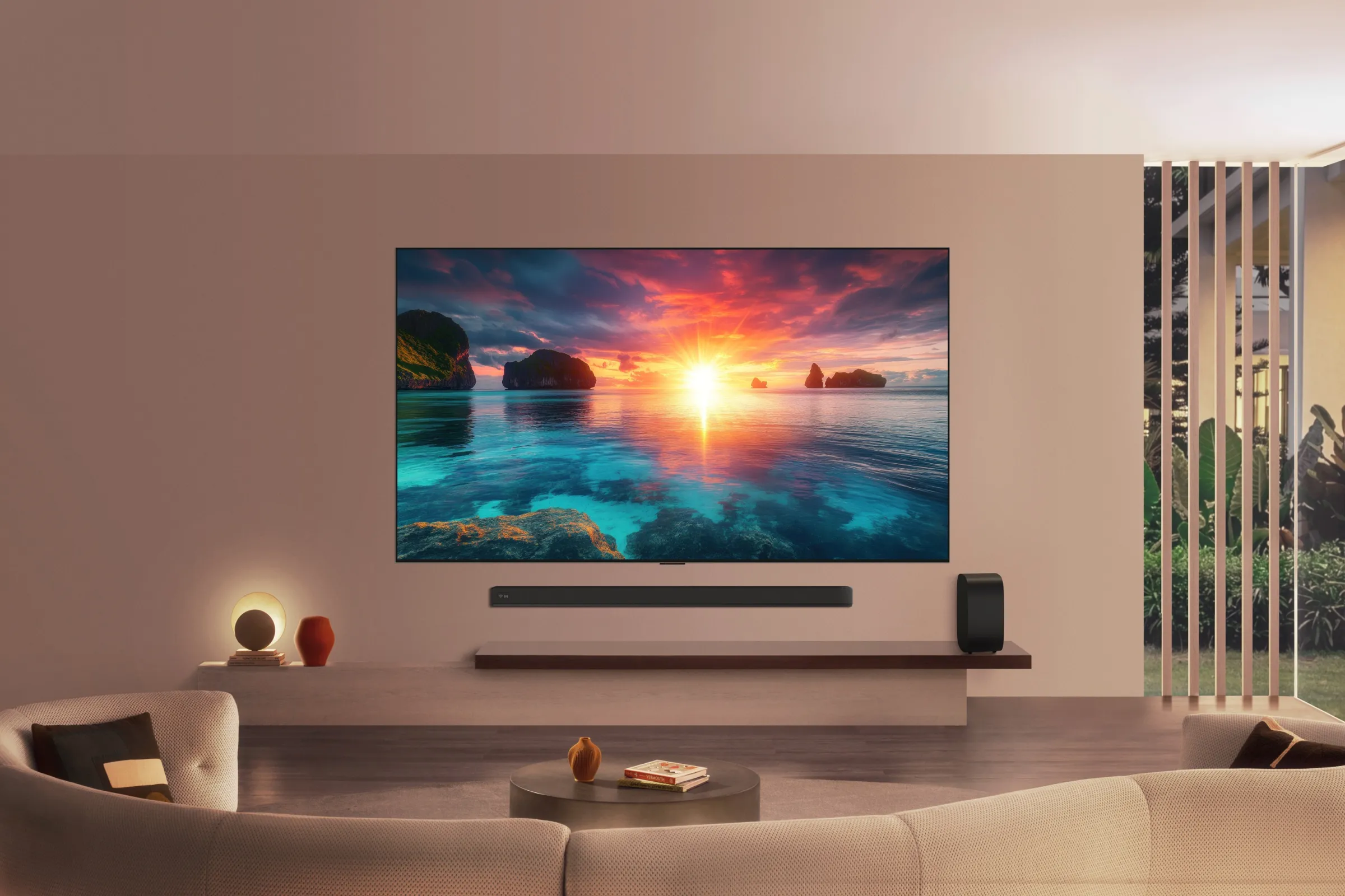 LG連續13年蟬聯OLED全球銷售第一，LG OLED evo G6 零間隙藝廊系列提供更多尺寸選擇，滿足不同空間的影音需求。(LG提供)