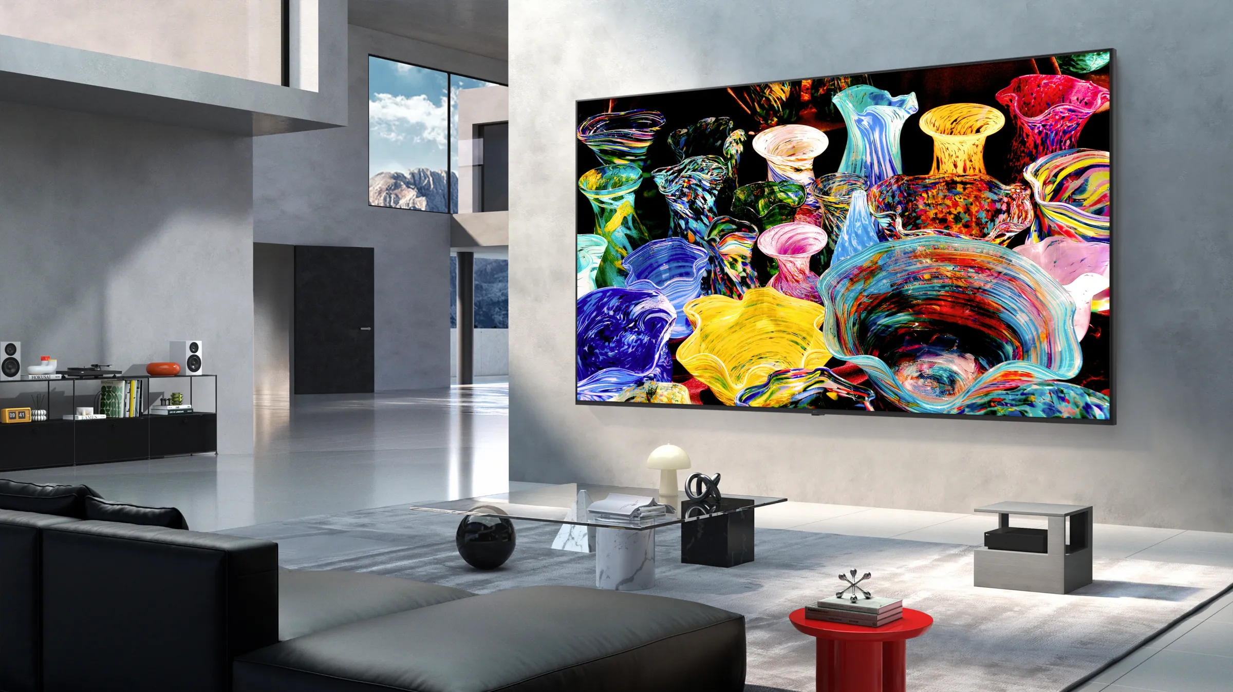 LG 推出全新Micro RGB 及Mini RGB系列，以純淨原色顯色技術開啟大尺寸新視界。(LG提供)