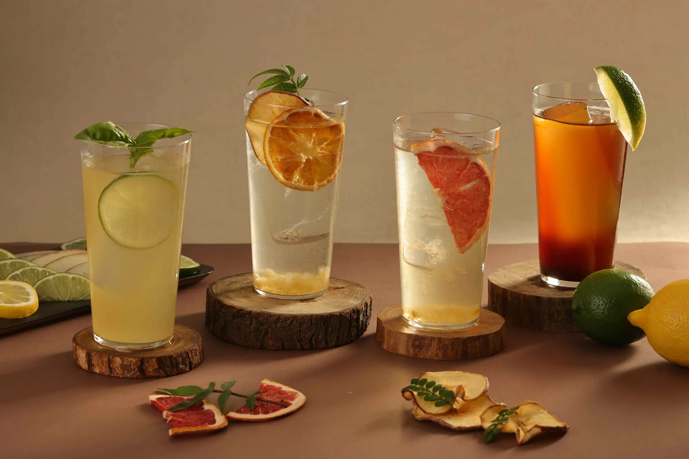 上庭酒廊MAMALEE風味 Highball Collection。（圖/台北晶華酒店）