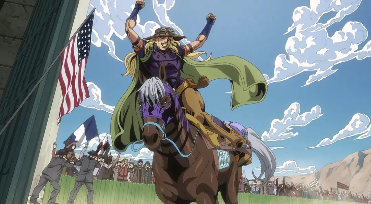 台灣Netflix2026上半年最強動畫第5名、《JOJO的奇妙冒險 飆馬野郎》｜豆瓣評價：9.0分（圖／取自imdb）（圖／取自imdb）