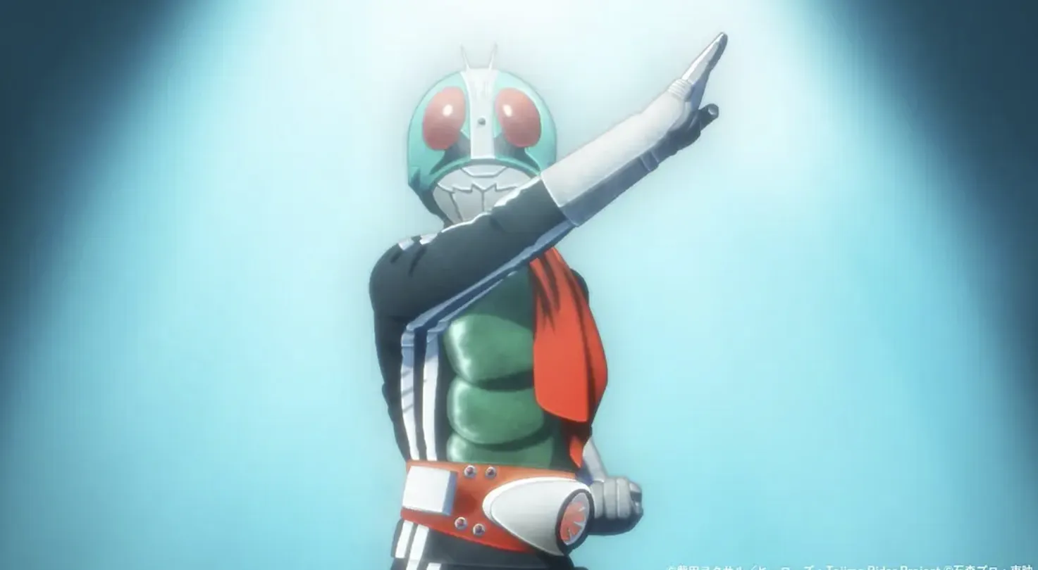 No. 8 on Taiwan Netflix's Best Anime of First Half 2026 — Higashijima Danzaburo Wants to Be a Kamen Rider | Douban Score: 8.4 (Image / via IMDB)