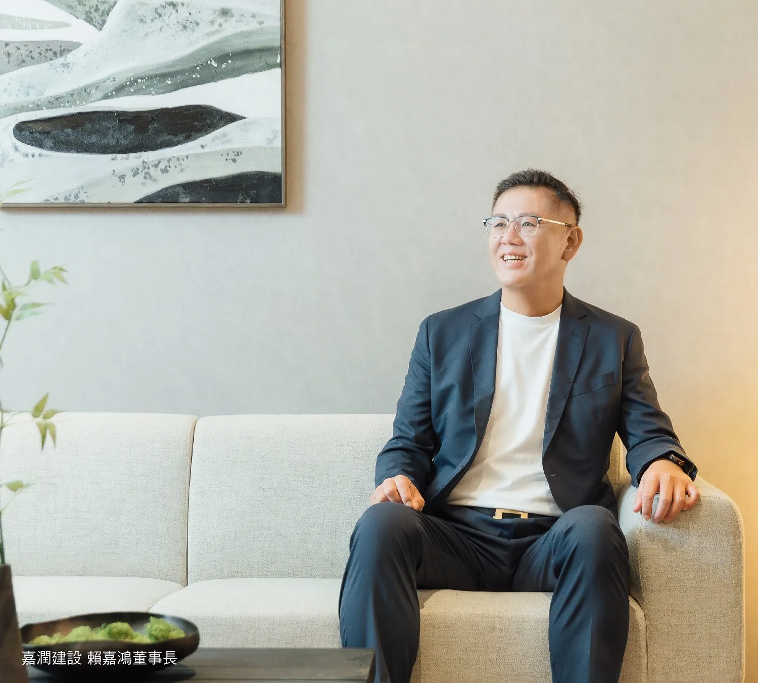 嘉潤建設賴嘉鴻董事長指出，SOM國際建築團隊打造台北雙星，與紐約中城「西曼哈頓雙塔案」，跨海為兩個國家首善之都用西區門戶重塑價值。