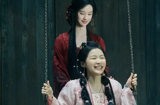 2026陸劇演技最差女演員第10名：金靖《月鱗綺紀》（圖／取自微博）