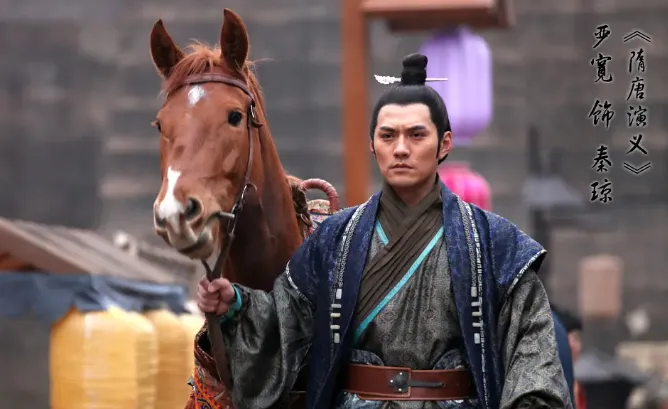 濃顏系陸劇男神第3名：嚴屹寬《隋唐演義》（圖／取自微博）