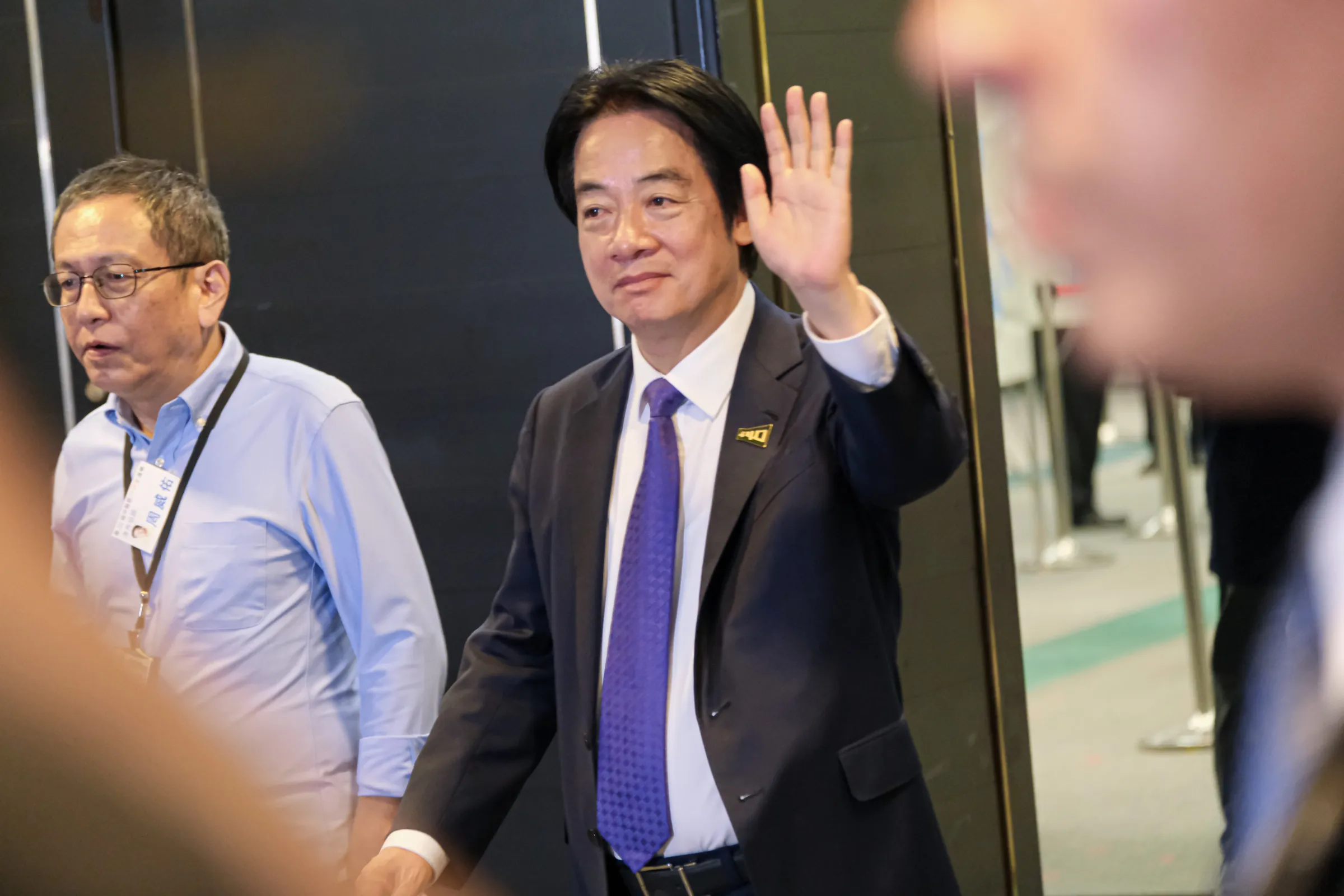 20260719-民進黨全國黨員代表大會19日於台北國際會議中心舉行，圖為總統賴清德。（劉偉宏攝）