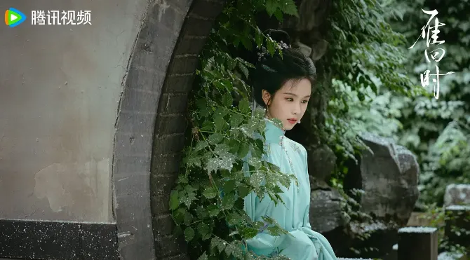 反差最大陸劇女主第5名：陳都靈《雁回時》（圖／取自微博）