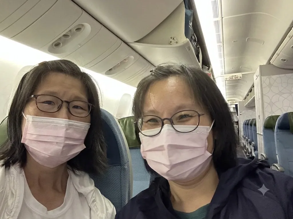 土耳其航空經濟艙第一排，很舒適，可以前彎可以伸直雙腿（圖／謝幸吟攝）