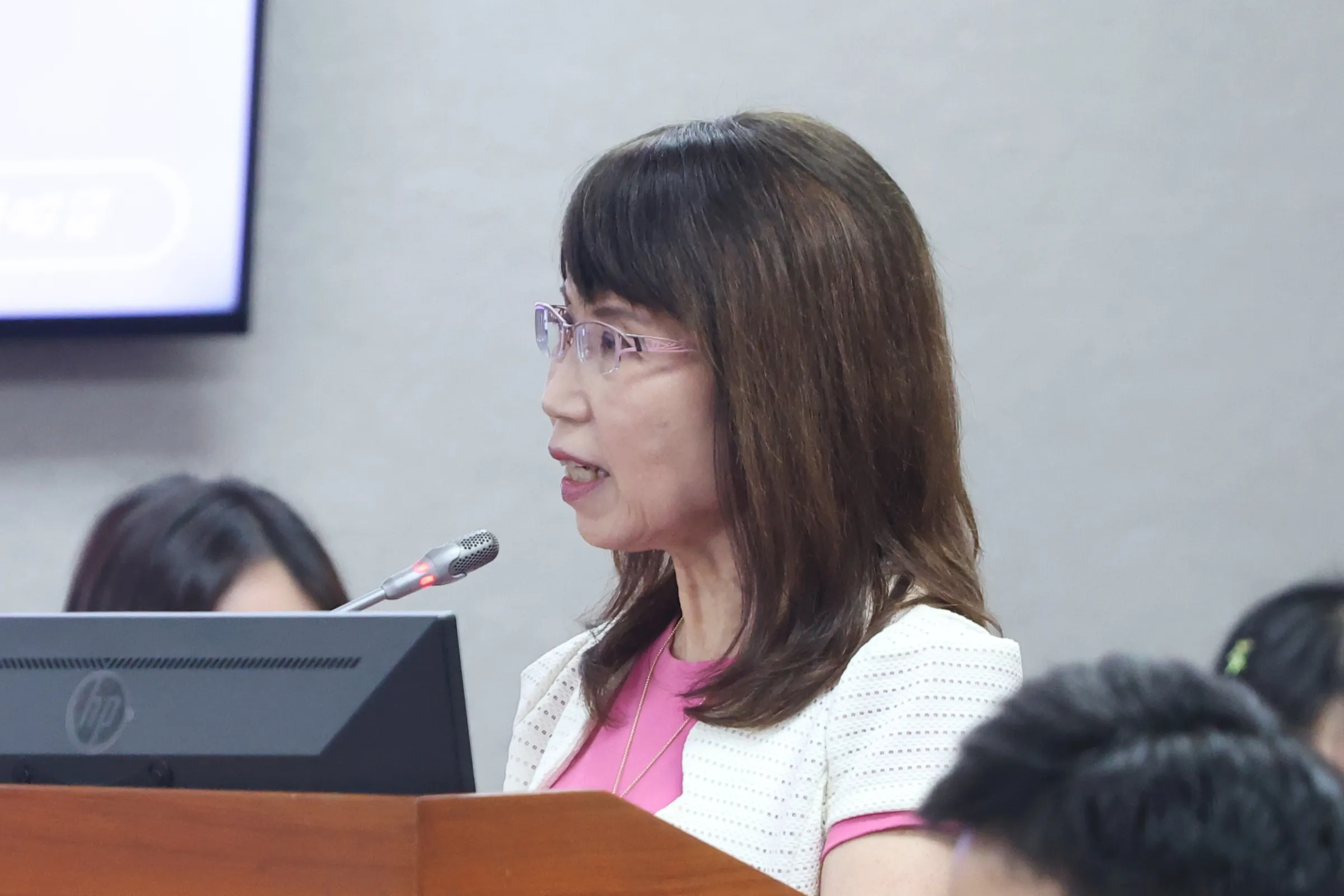 20260723-民眾黨立委陳昭姿23日於司法法制委員會質詢。（顏麟宇攝）