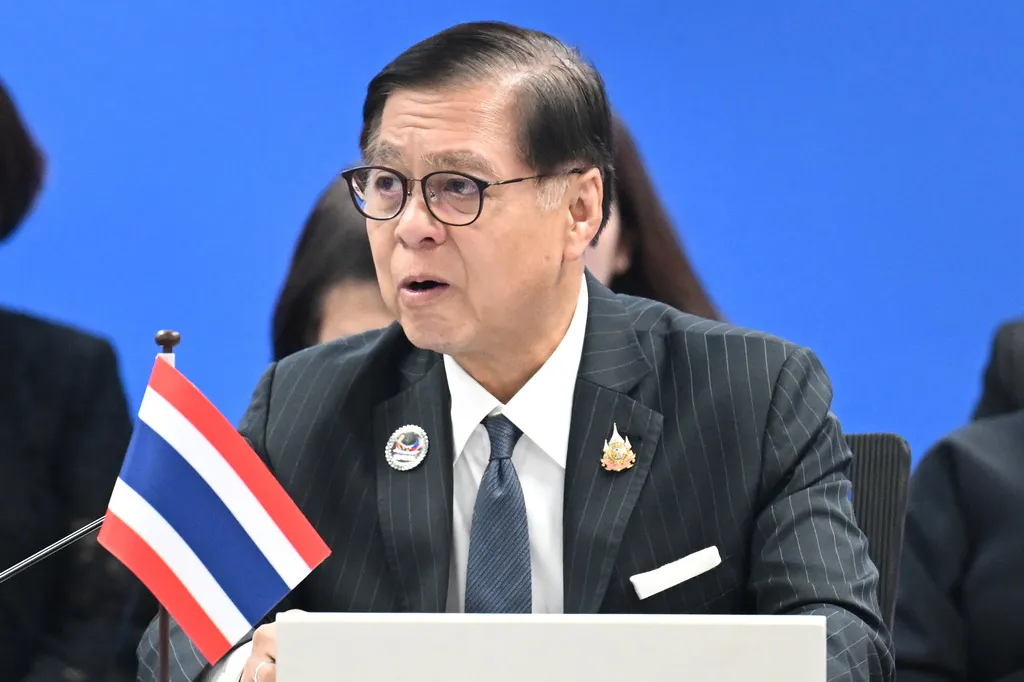 泰國現任副總理兼外交部長西哈薩。（美聯社）
