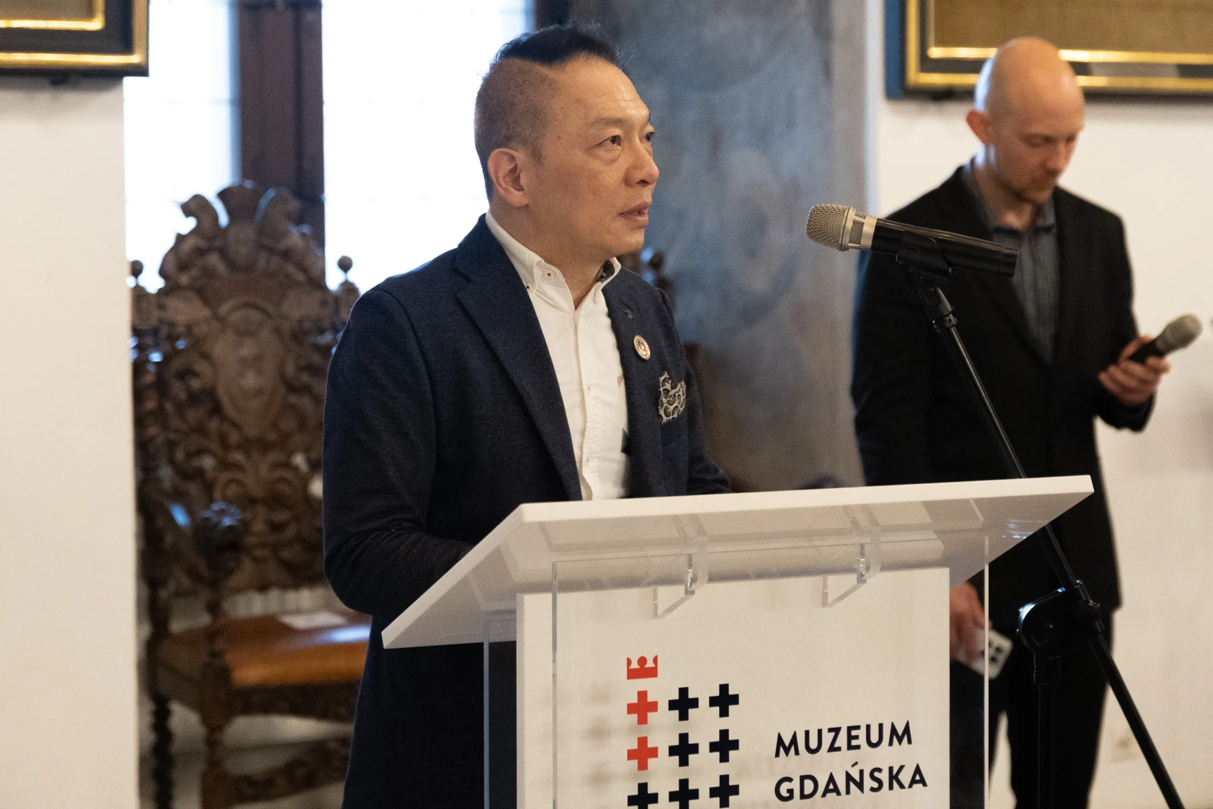 台灣波蘭商業協會理事長趙忠傑博士致詞，並與台波雙方重要官員及貴賓交流。（ 照片/台波商會提供）