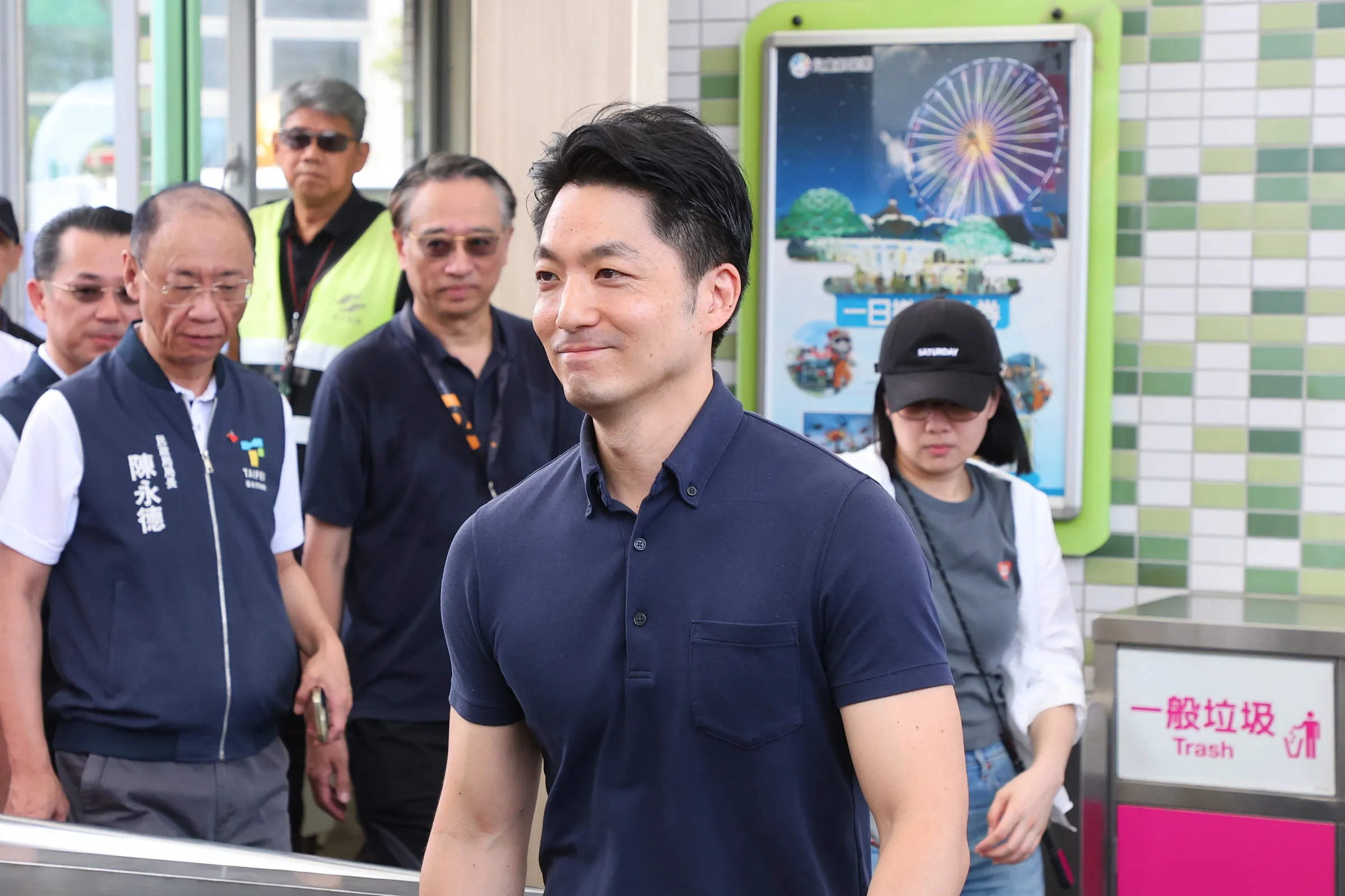20260726-台北市長蔣萬安26日出席兒童新樂園神天輪祈福日活動。（顏麟宇攝）