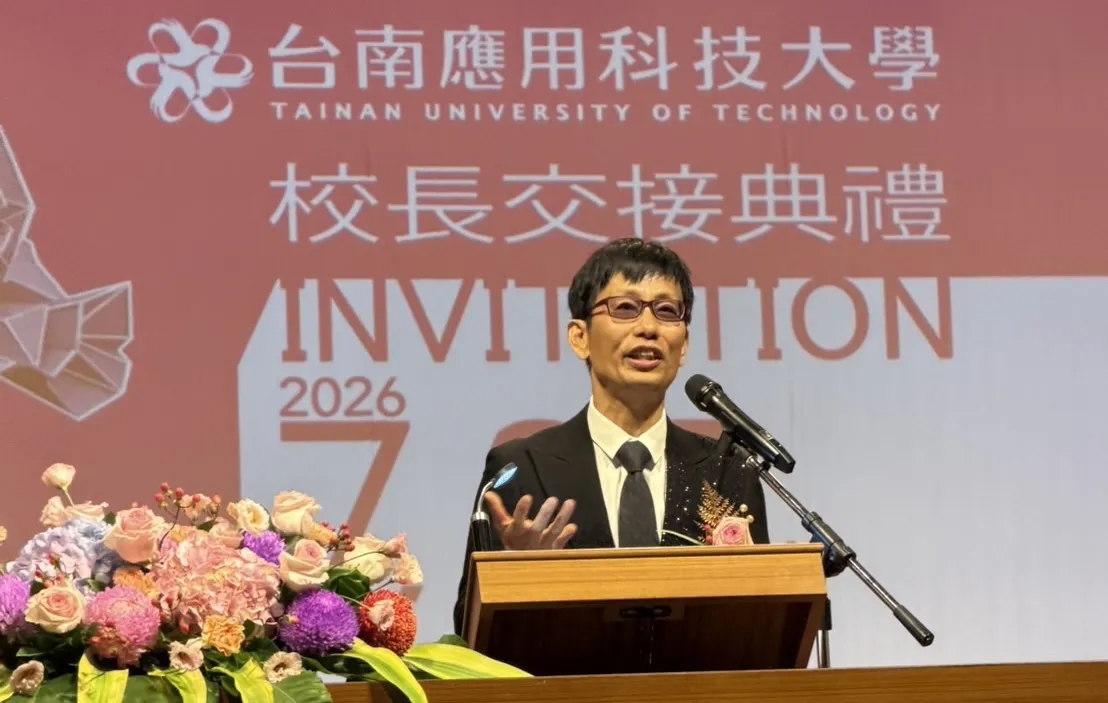 台南應用科大校長許和捷校長認為，肩負高等教育使命的科技大學不僅不能盲目追求科技製造，更要強化人文藝術、美感教育與設計思維。（圖/台南應用科技大學）