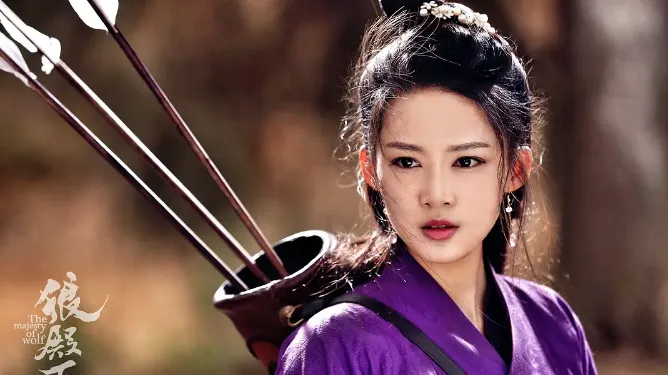 陸劇戰損造型最美女主第10名：李沁《狼殿下》（圖／取自微博）