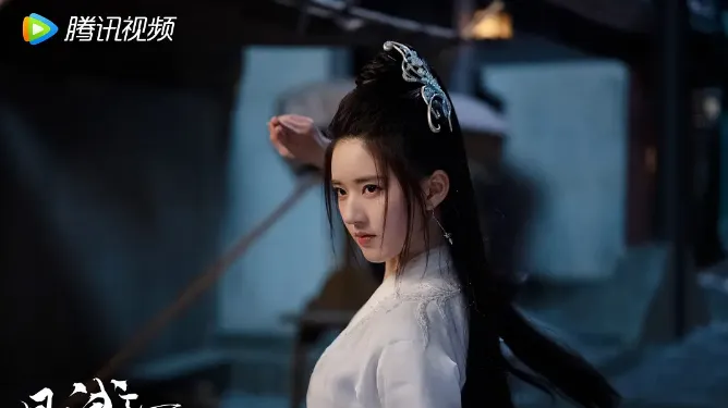 陸劇戰損造型最美女主第9名：趙露思《且試天下》（圖／取自微博）