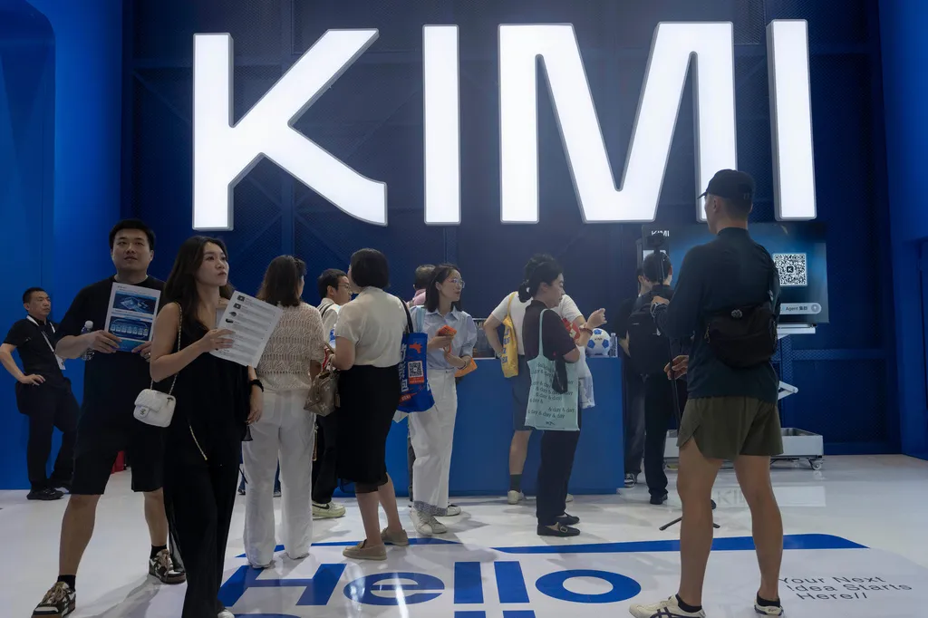 中國新創公司研發的Kimi AI語言模型成功獲得高度討論度。（美聯社）