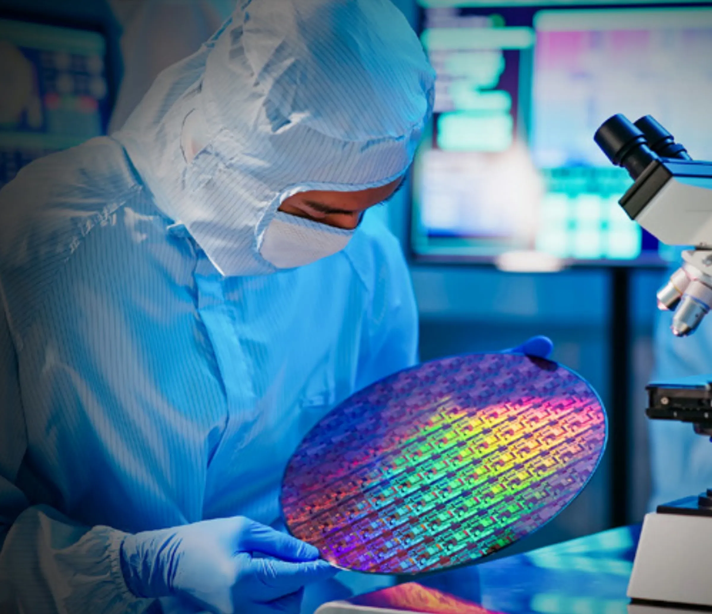 韓國人工智慧新創公司AiBiz利用基於AMD EPYC CPU的無GPU人工智慧技術，有效減少半導體缺陷。（美聯社）