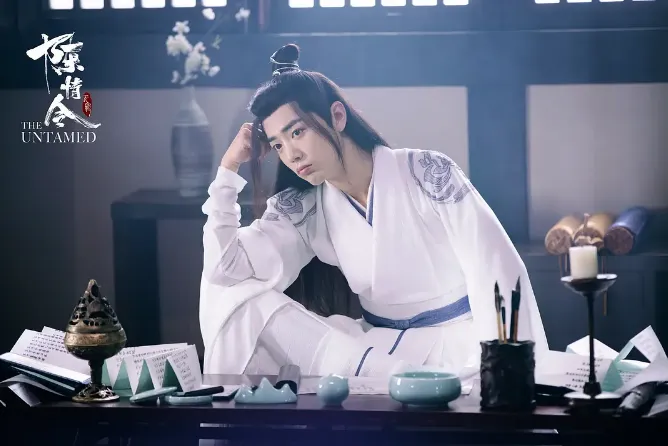 陸劇少年感最強男主第9名：肖戰《陳情令》（圖／取自微博）