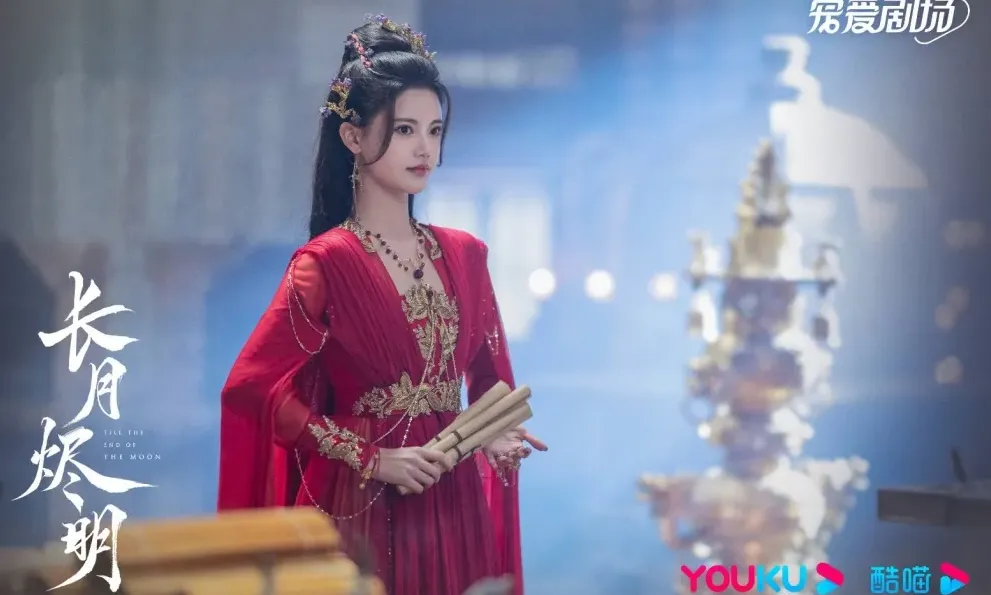 近年古裝陸劇最美女二第6名：孫珍妮《長月燼明》（圖／取自微博）