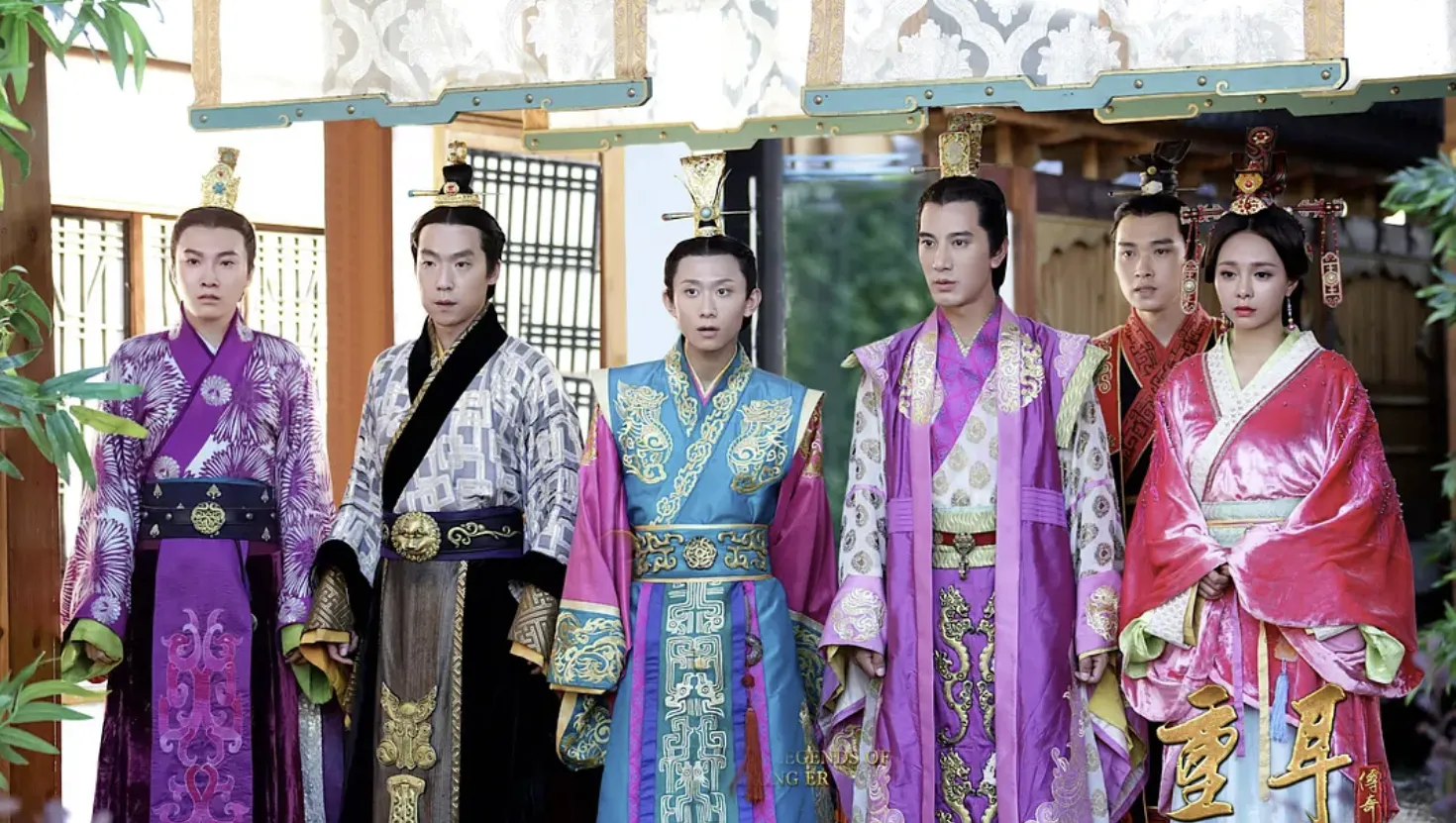 曾挨罵不好看陸劇第1名：王龍華、張含韻《重耳傳奇》｜豆瓣評價：2.4分（圖／取自微博）