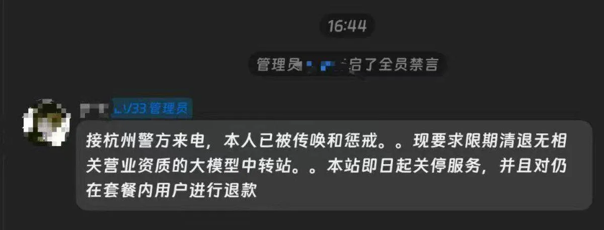 部分開發者通知自己的客戶即日起不再提供海外模型適用/田畅提供
