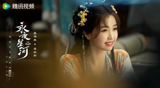 虞書欣最強陸劇第3名：凌妙妙《永夜星河》｜豆瓣評價：7.6分（圖／取自微博）
