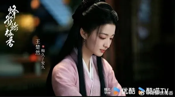 2026陸劇最帥女主角第7名：王楚然《烽影燃梅香》（圖／取自微博）