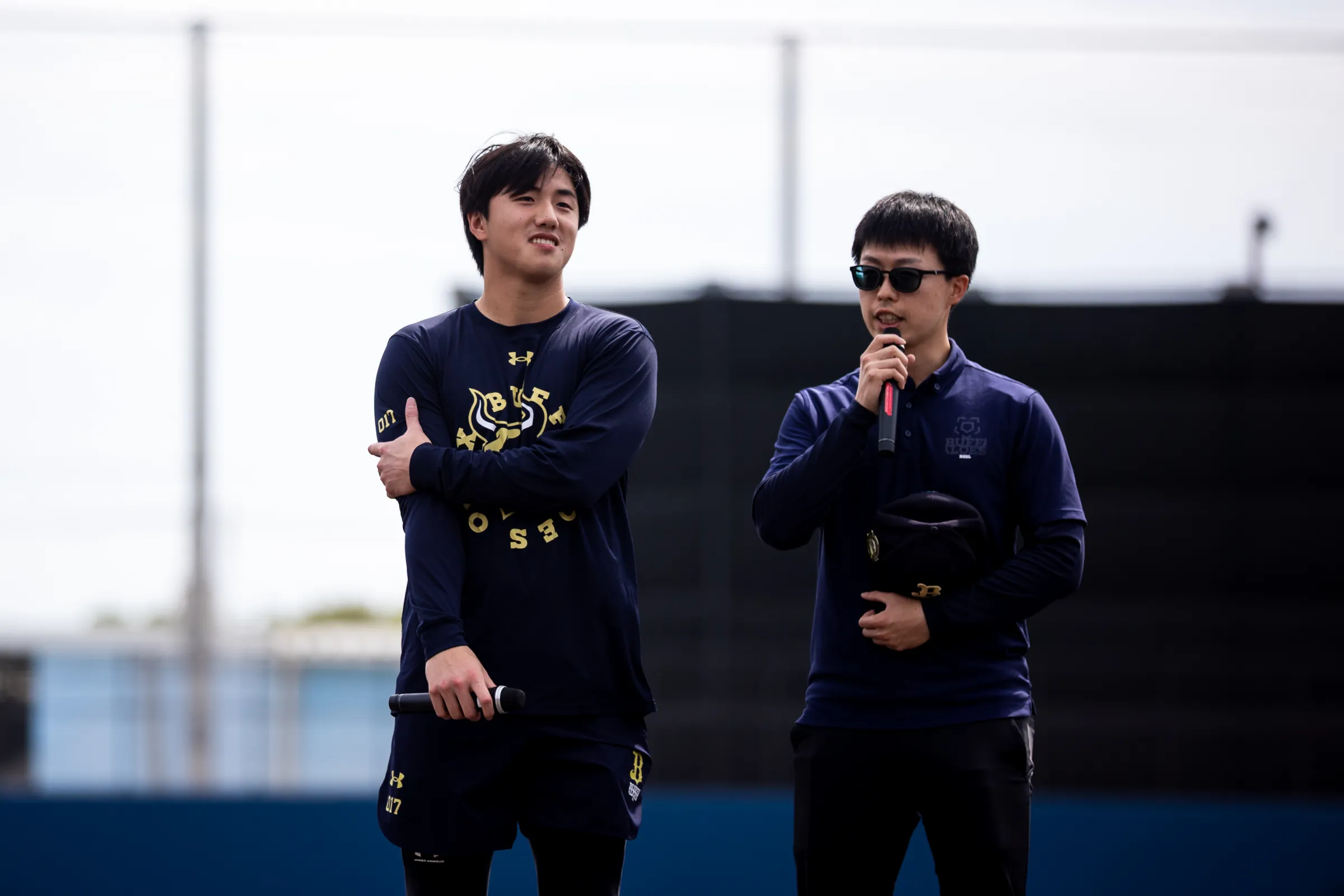 オリックスの台湾出身右腕・陳睦衡は5回1安打無失点の好投で今季2勝目。支配下登録後は2試合連続で白星を挙げた。（写真／丁勤紜撮影）
